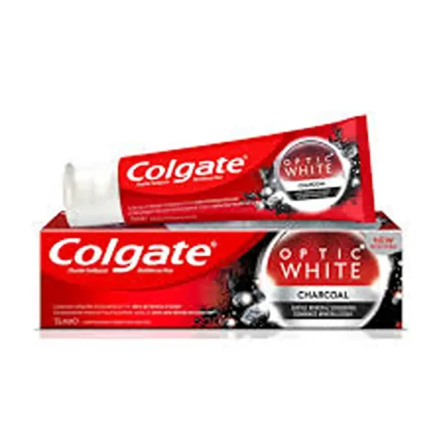 Tube of mint toothpaste labeled Cavity Protection with gel visible.